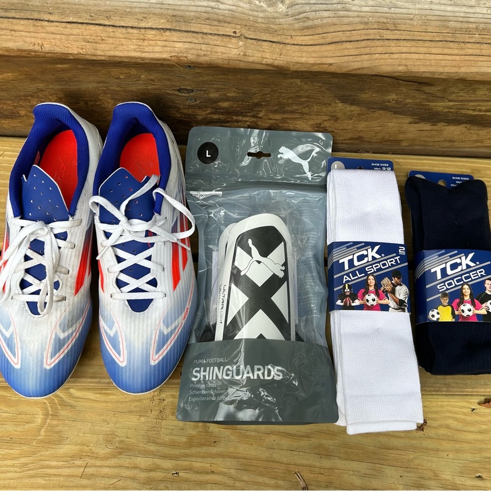 Mens adidas soccer shoes and accessories